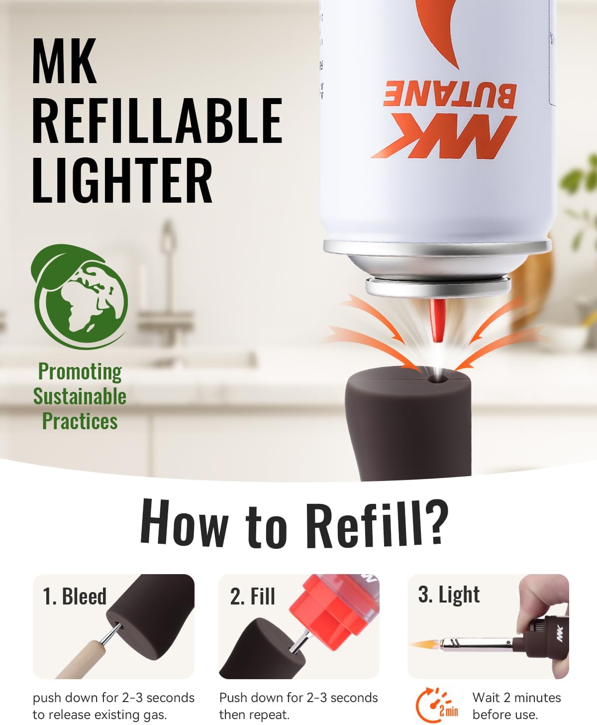 Detalle de MK Candle Lighter 4-Pack