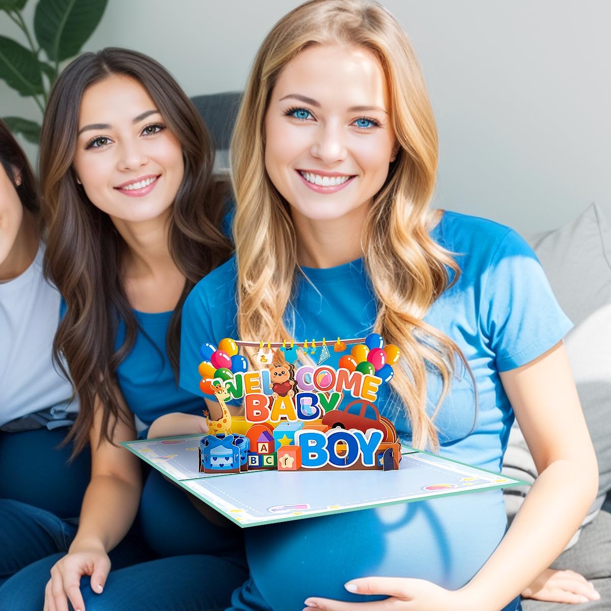 Detalle de CNLITIHEKA 3D Pop-Up Baby Card