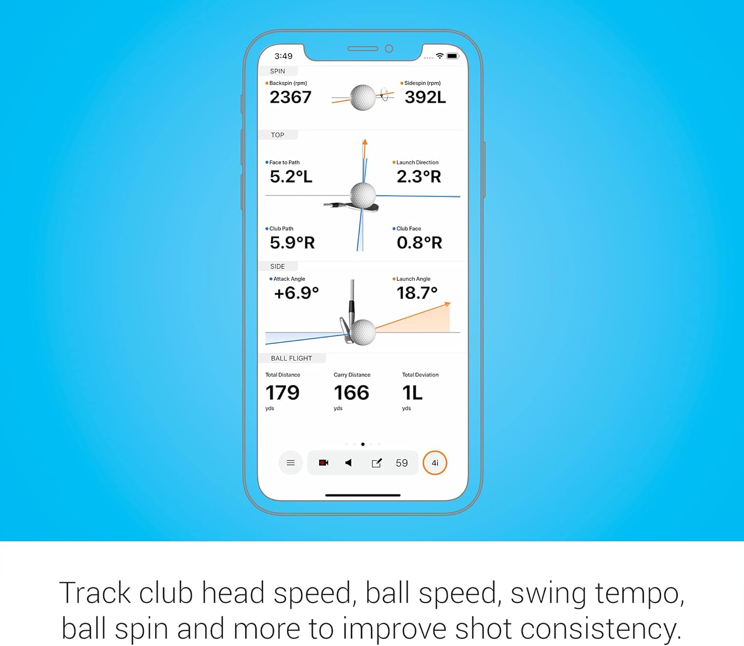 Thumbnail 3 de Garmin Approach R10 Portable Launch Monitor