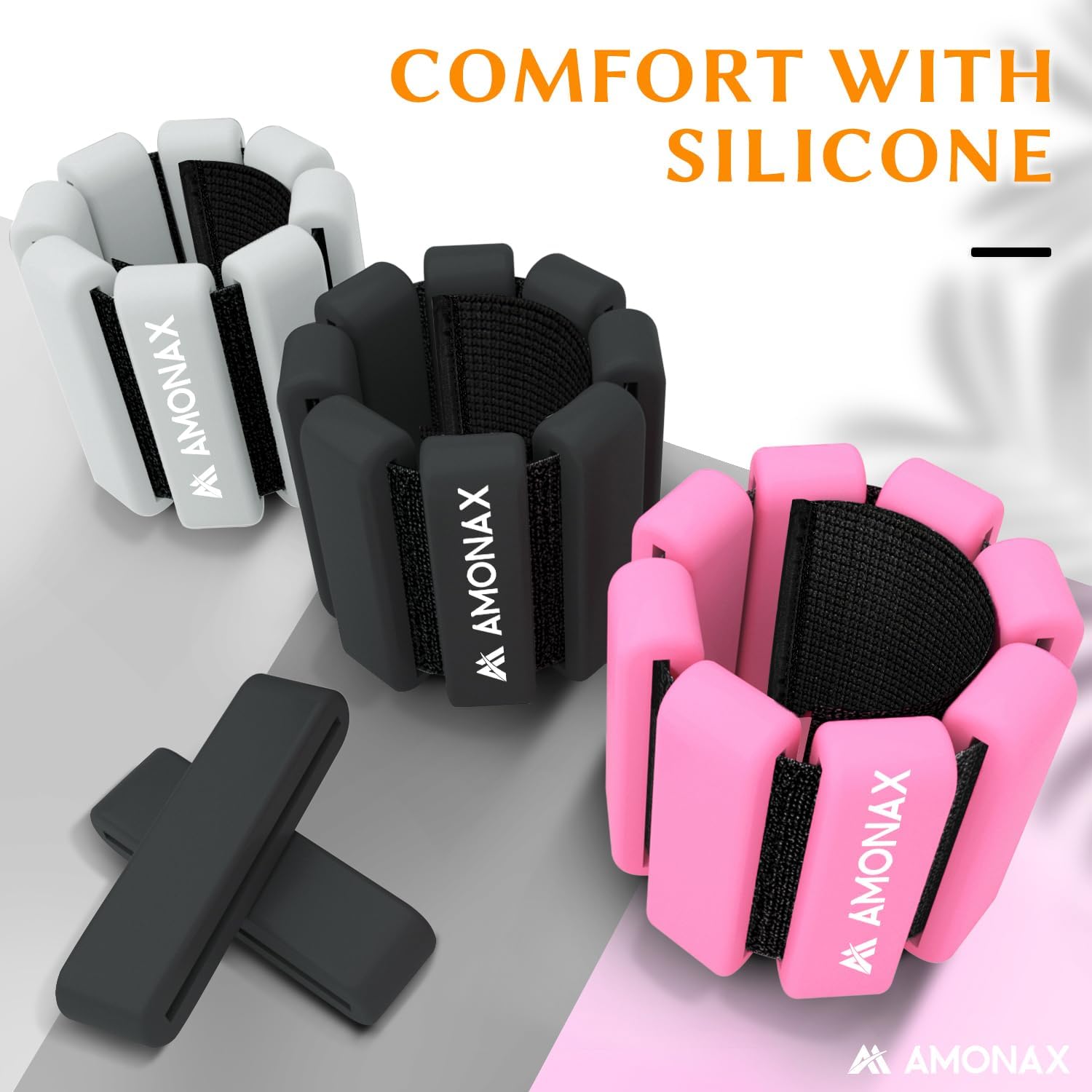 Detalle 2 de Amonax Adjustable Ankle and Wrist Weights 1 lb ๐