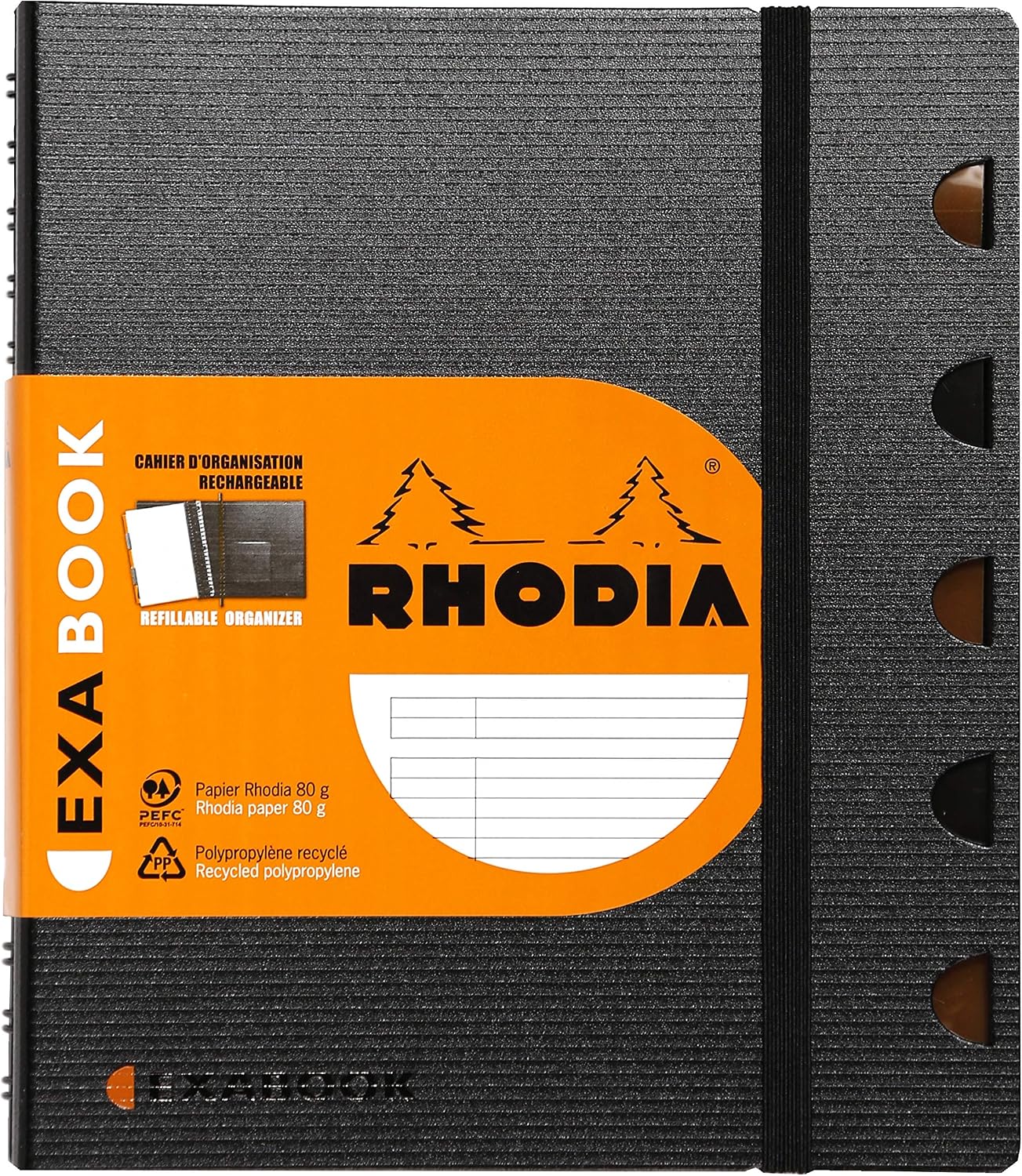 Detalle de Rhodia Exabook 132576C cuaderno espiral A5+