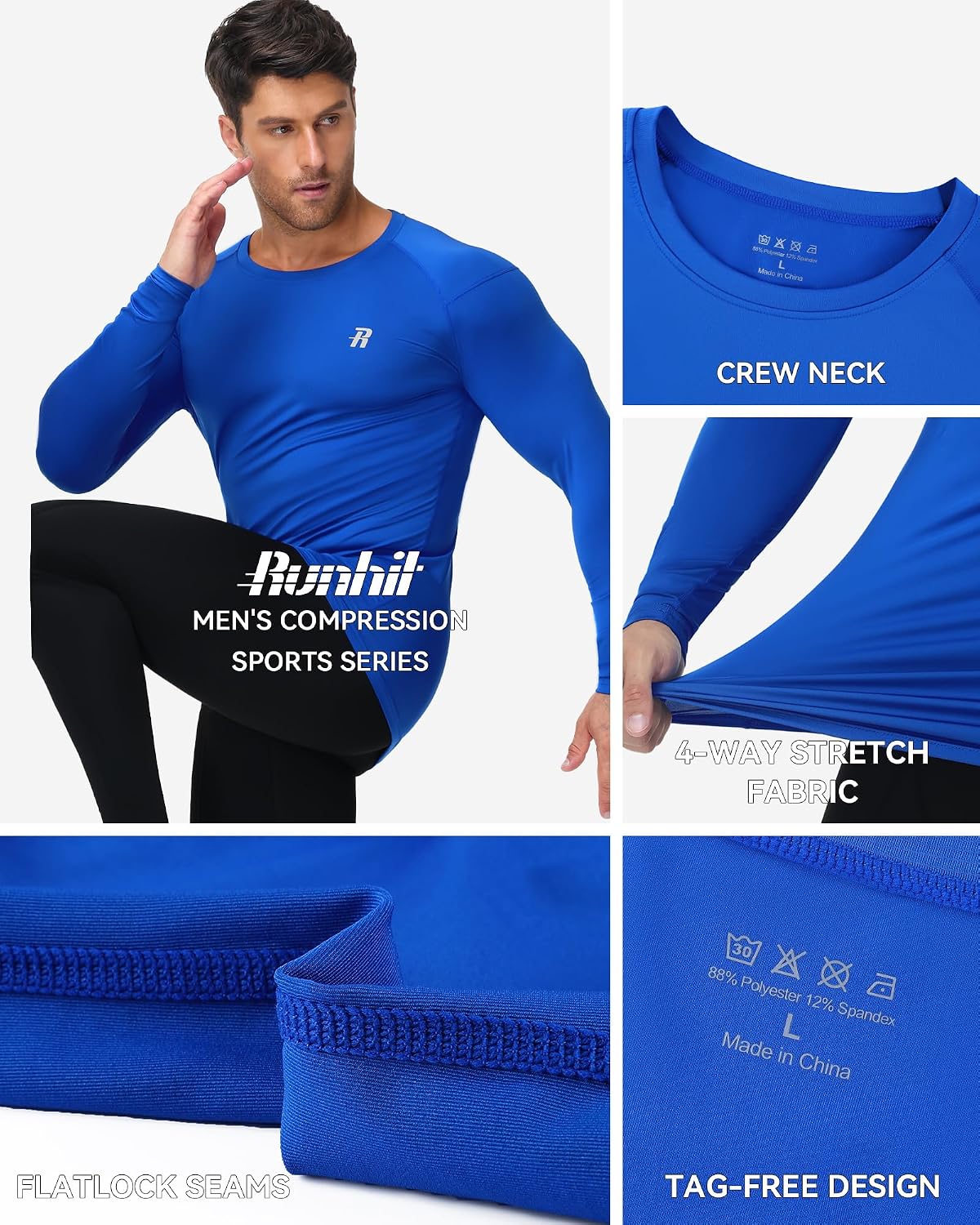 Thumbnail 3 de Runhit Compression Base Layer Long Sleeve