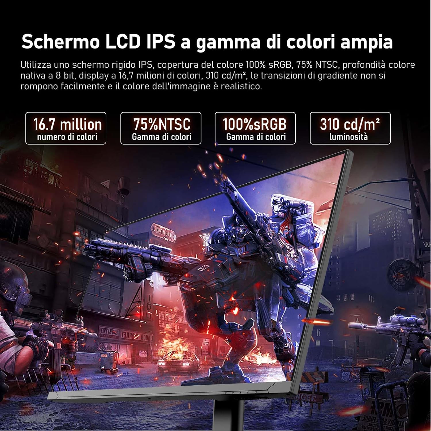 Thumbnail 3 de Gawfolk Schermo PC IPS 27'' 4K 160Hz: eleganza gaming a tutto schermo