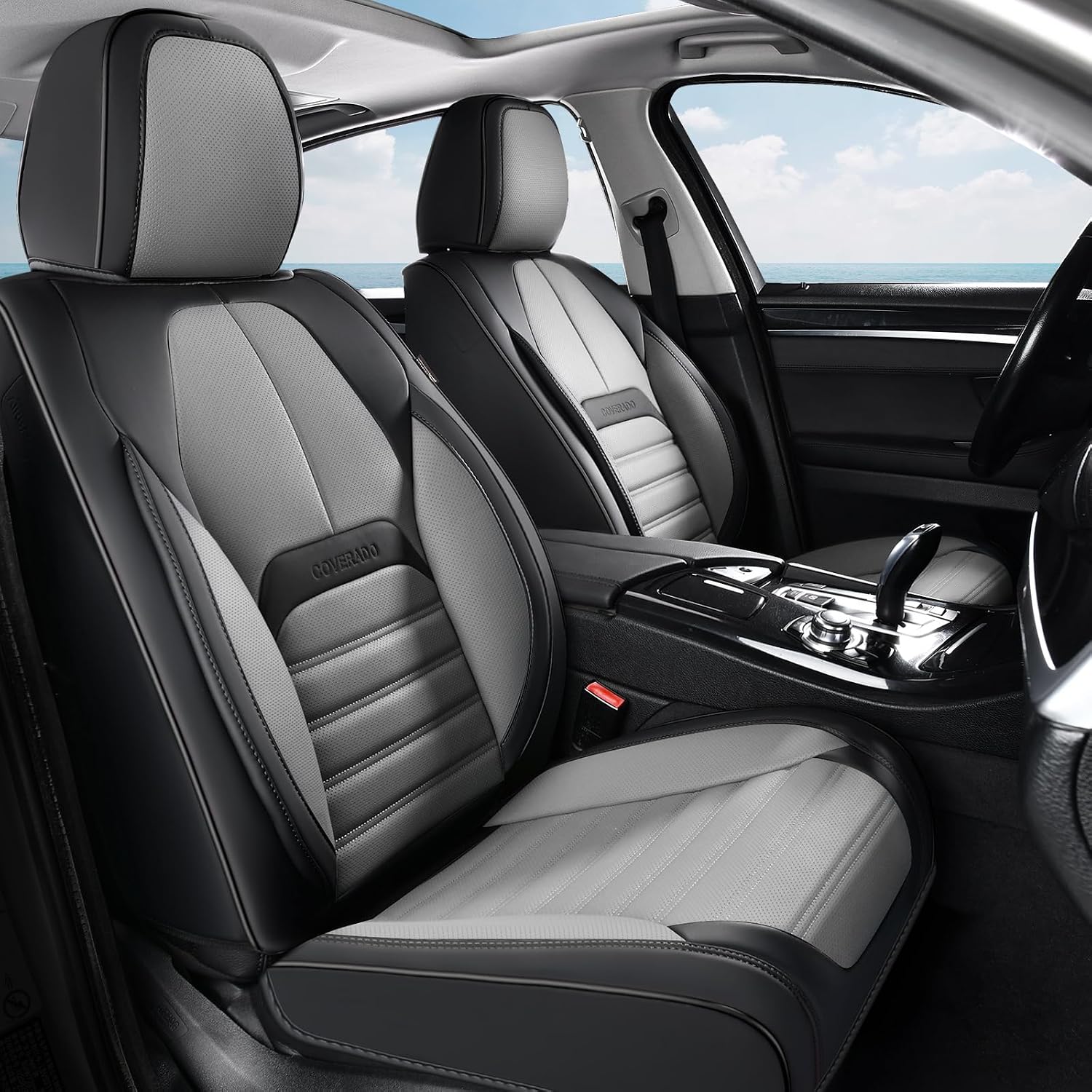 Detalle de Coverado Car Seat Covers Nappa Leather