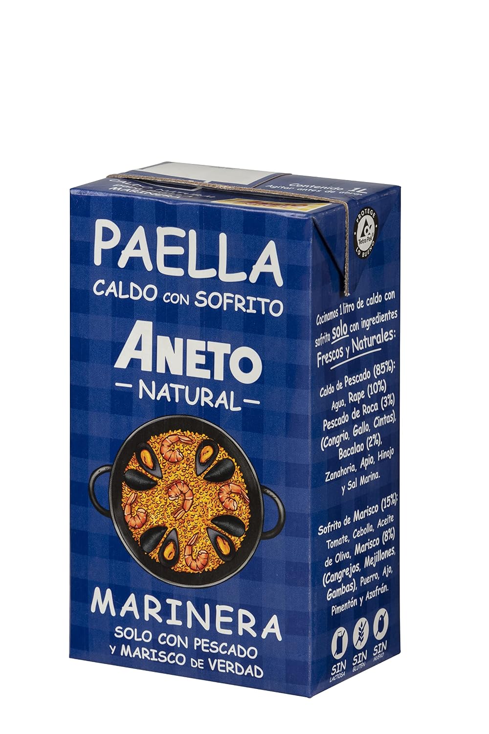 Thumbnail 1 de Aneto 100 % natürlich Brühe Paella