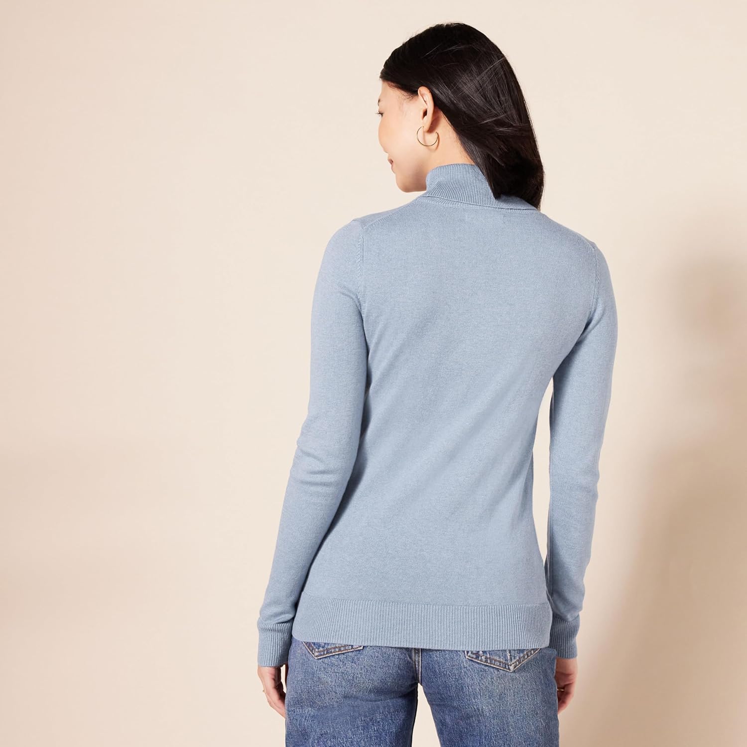 Thumbnail 1 de Amazon Essentials Damen leichter Rollkragenpullover mit langem Arm (klassischer Schnitt, auch in Übergröße)
