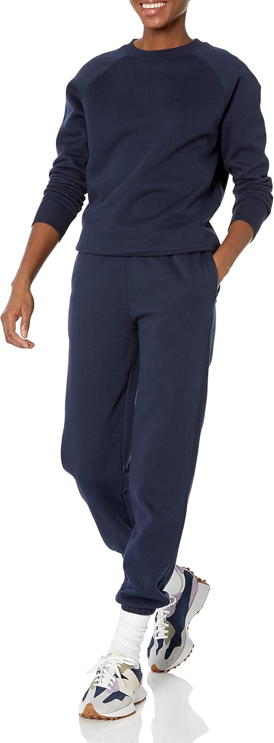 Thumbnail 4 de Amazon Essentials Damen Langärmliges Sweatshirt mit Rundhalsausschnitt – Oversized Passform