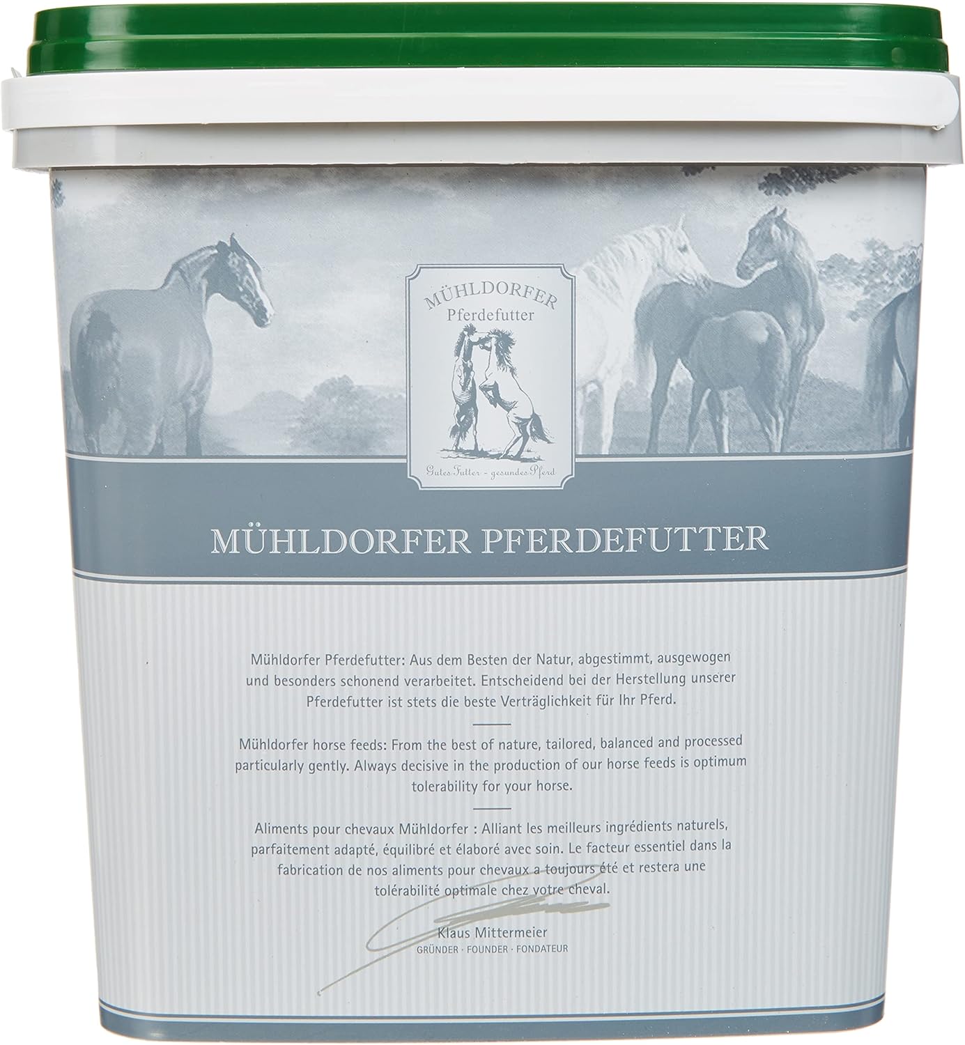 Detalle de Mühldorfer Bronchopur Herbal – 1,8 kg: Natürliches Hustenmittel für Pferde mit inhalativem Effekt
