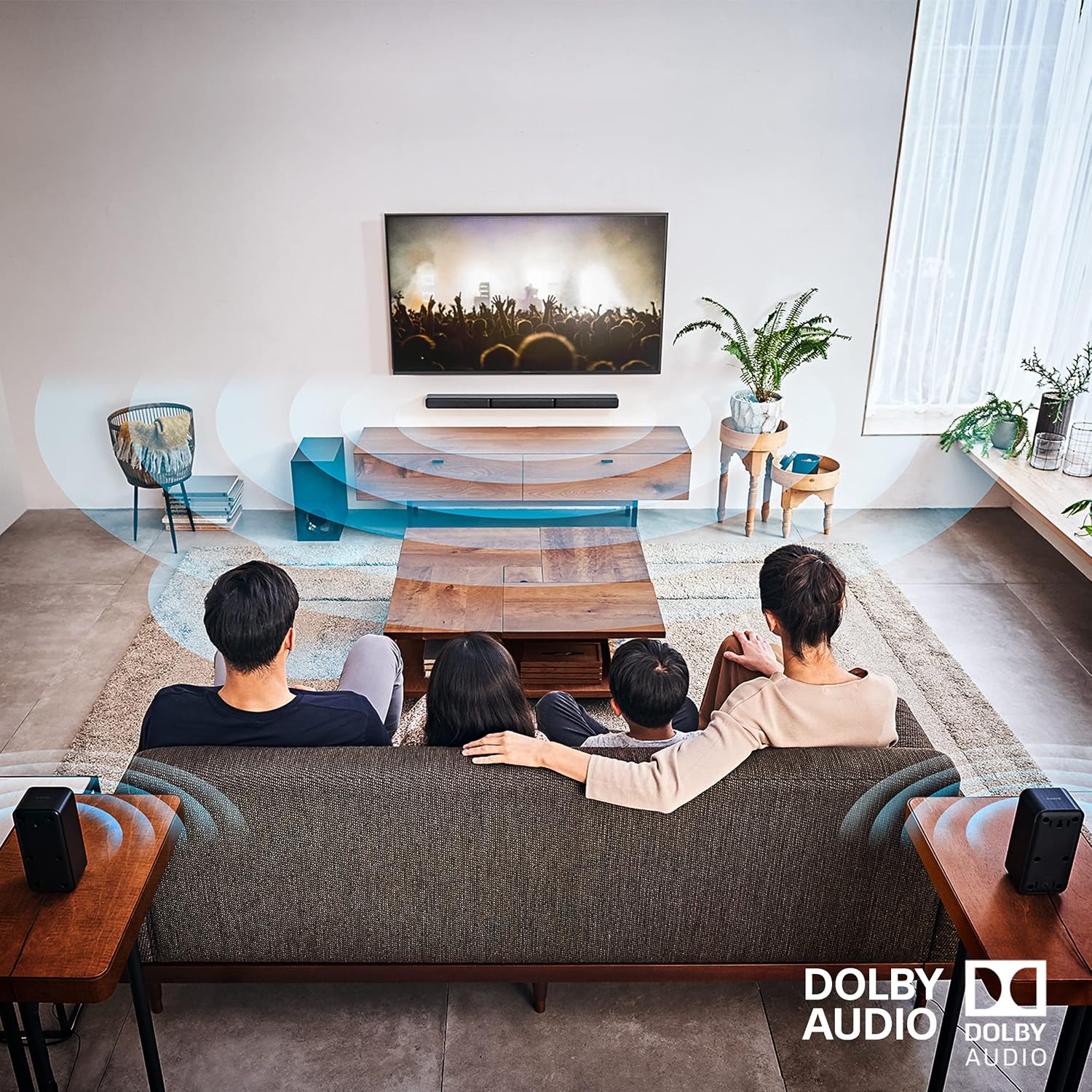 Detalle de Sony 5.1-channel home theater soundbar system