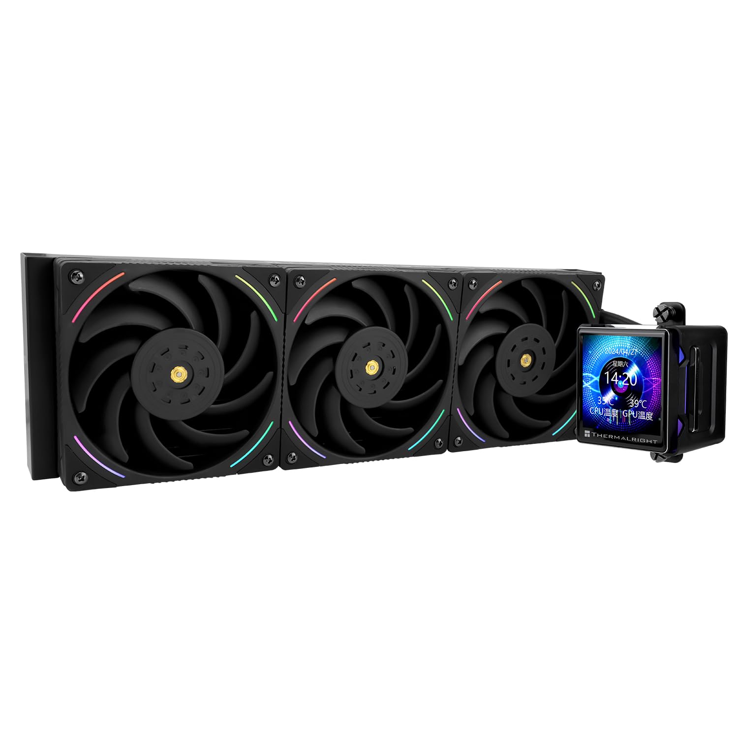 Thumbnail 6 de TR Elite Vision 360 ARGB White liquid CPU cooler con display IPS LCD 2,73" (360 mm) per AM5 e Intel 1700/1851