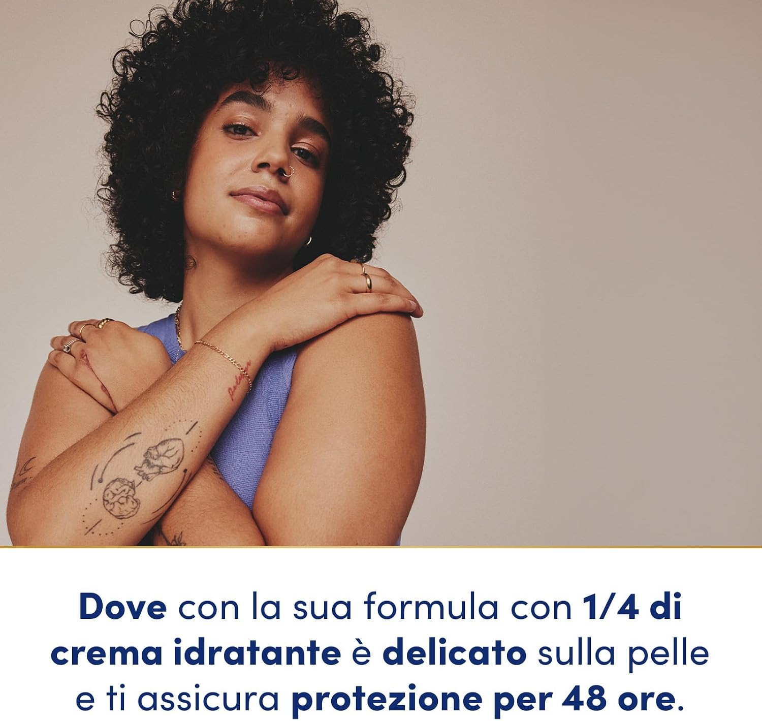 Detalle de Dove Deodorante Stick Powder Care 6x50 ml – protezione fino a 48 ore e idratazione in 1/4 crema
