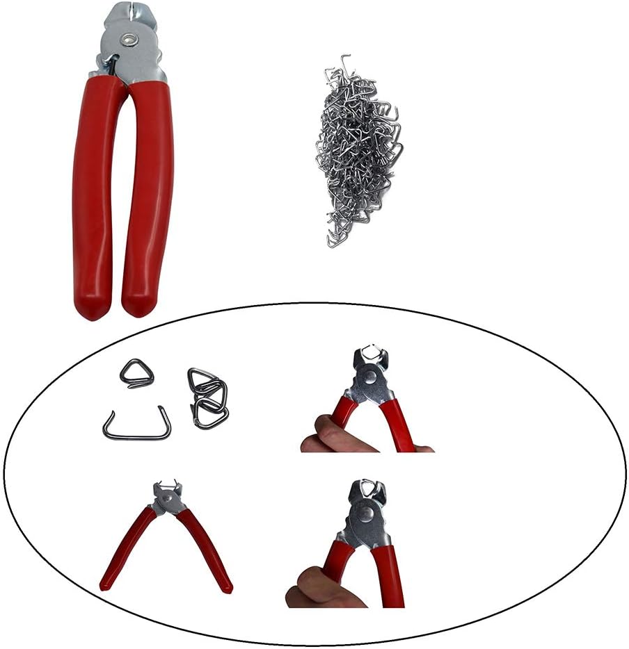 Thumbnail 5 de HARDK Hog Ring Pliers Set, 300 galvanized rings