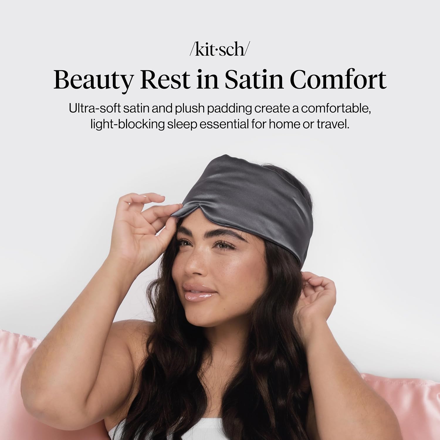 Thumbnail 1 de Kitsch Satin Sleep Mask
