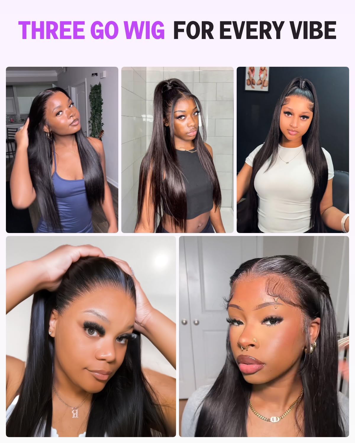 Thumbnail 6 de Megalook Hair 13x6 Glueless HD Lace Wig