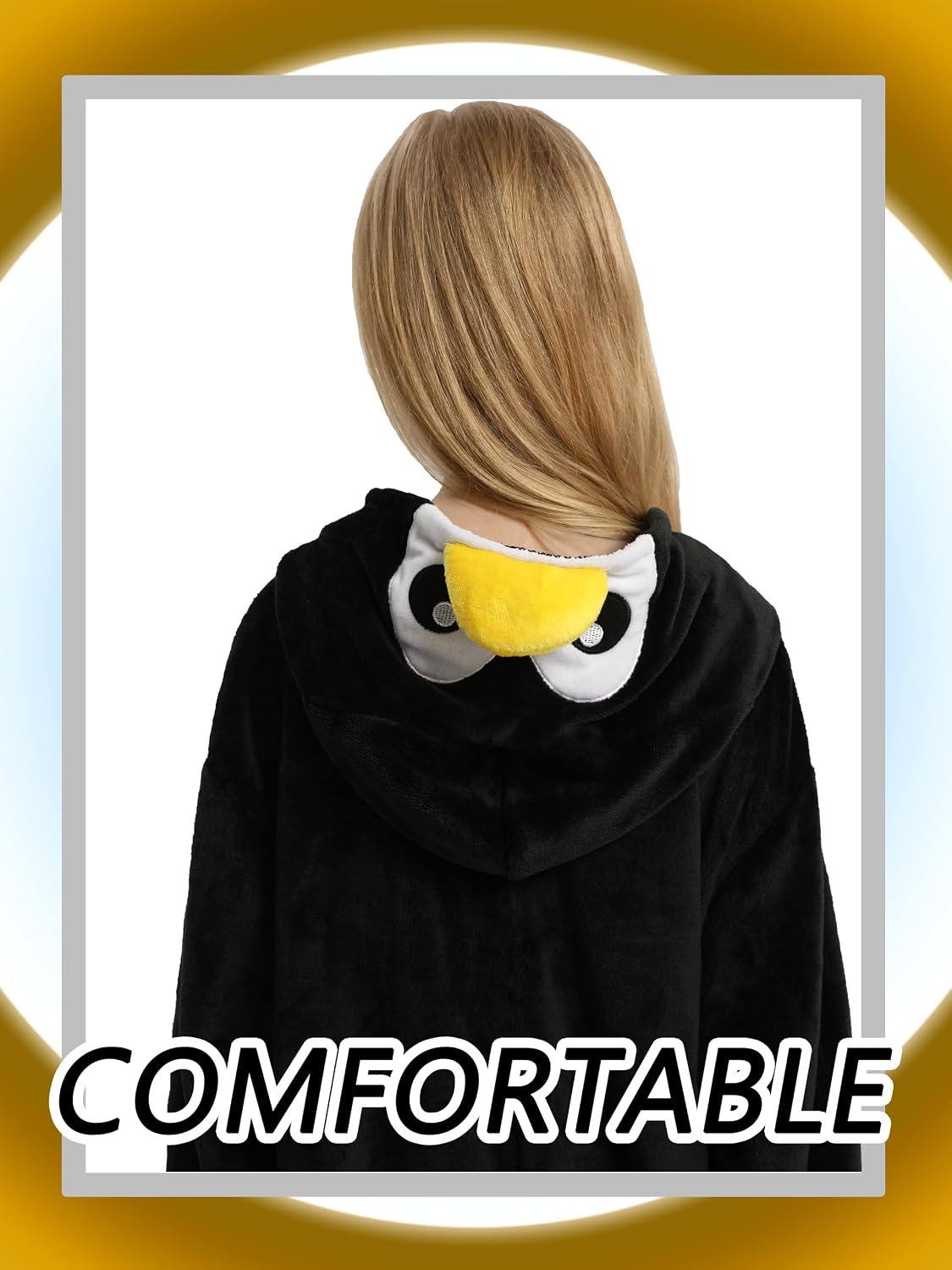 Detalle de LONULAIN Kids Animal Onesie Pajamas in Flannel