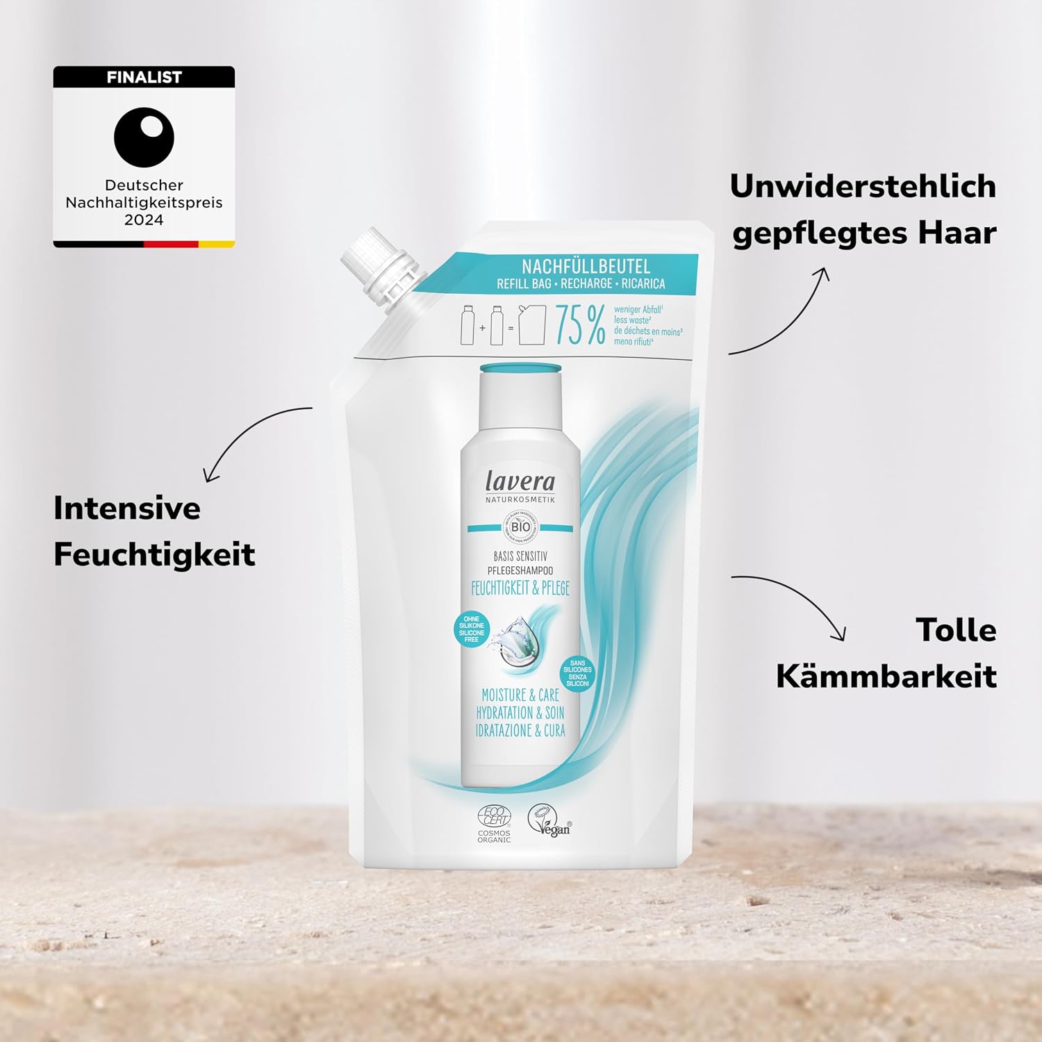 Thumbnail 1 de Lavera Basis Sensitiv Shampoo 500 ml