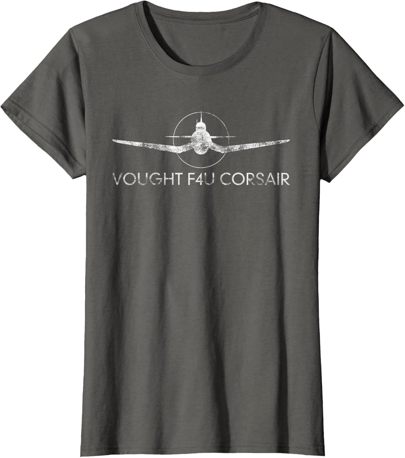 Thumbnail 2 de Vought F4U Corsair WW2 – T‑Shirt silhouette avion de guerre, cadeau pour passionnés
