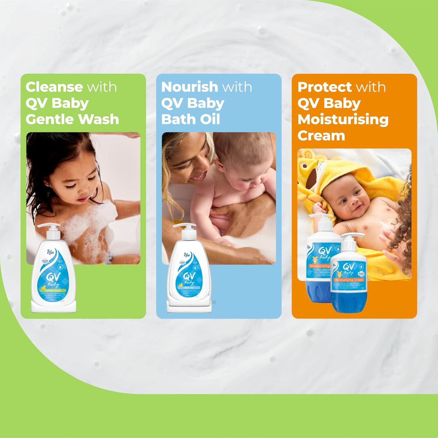 Thumbnail 5 de QV Baby Bath Oil 500ml for Sensitive Skin