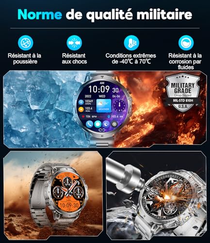 Thumbnail 5 de BENYAR SMART-Reloj Hombre con Batería 1000 mAh ⌚️ IP68 Impermeable