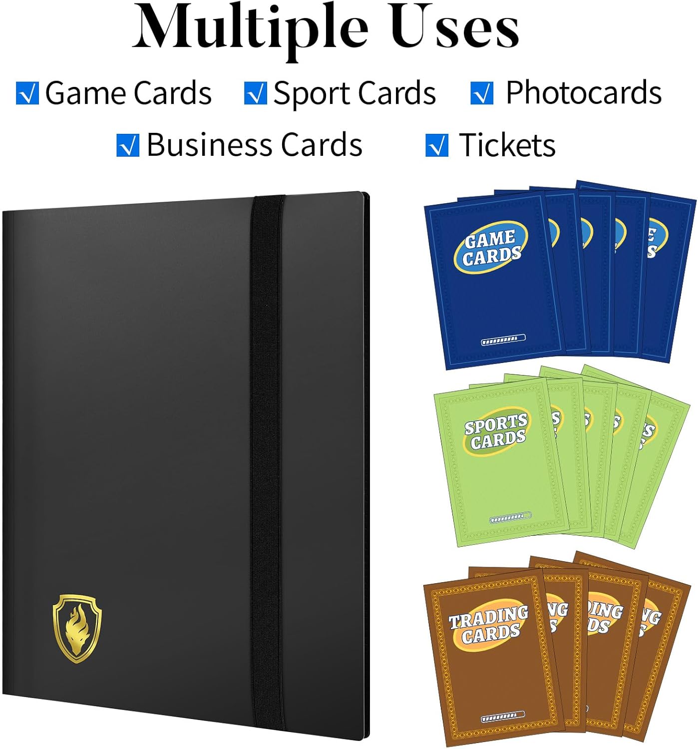 Thumbnail 2 de Fabmaker 9 Pocket Card Binder 396 Pockets 📚