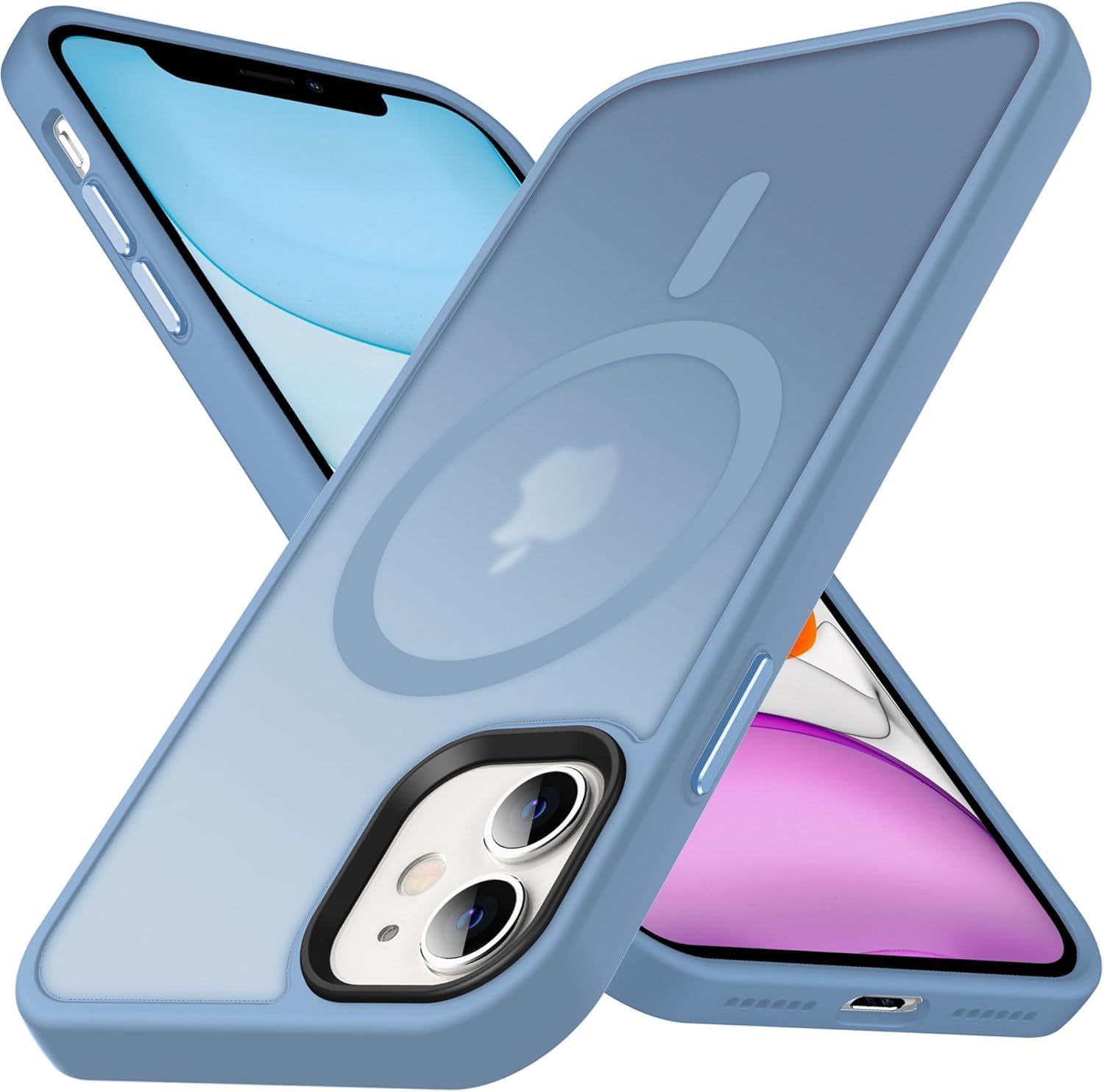 Thumbnail 6 de Anqrp Matt Kada Serie für iPhone 12 Pro Max Hülle – dünn, magnetisch und matt Grün (mit MagSafe Kompatibilität)