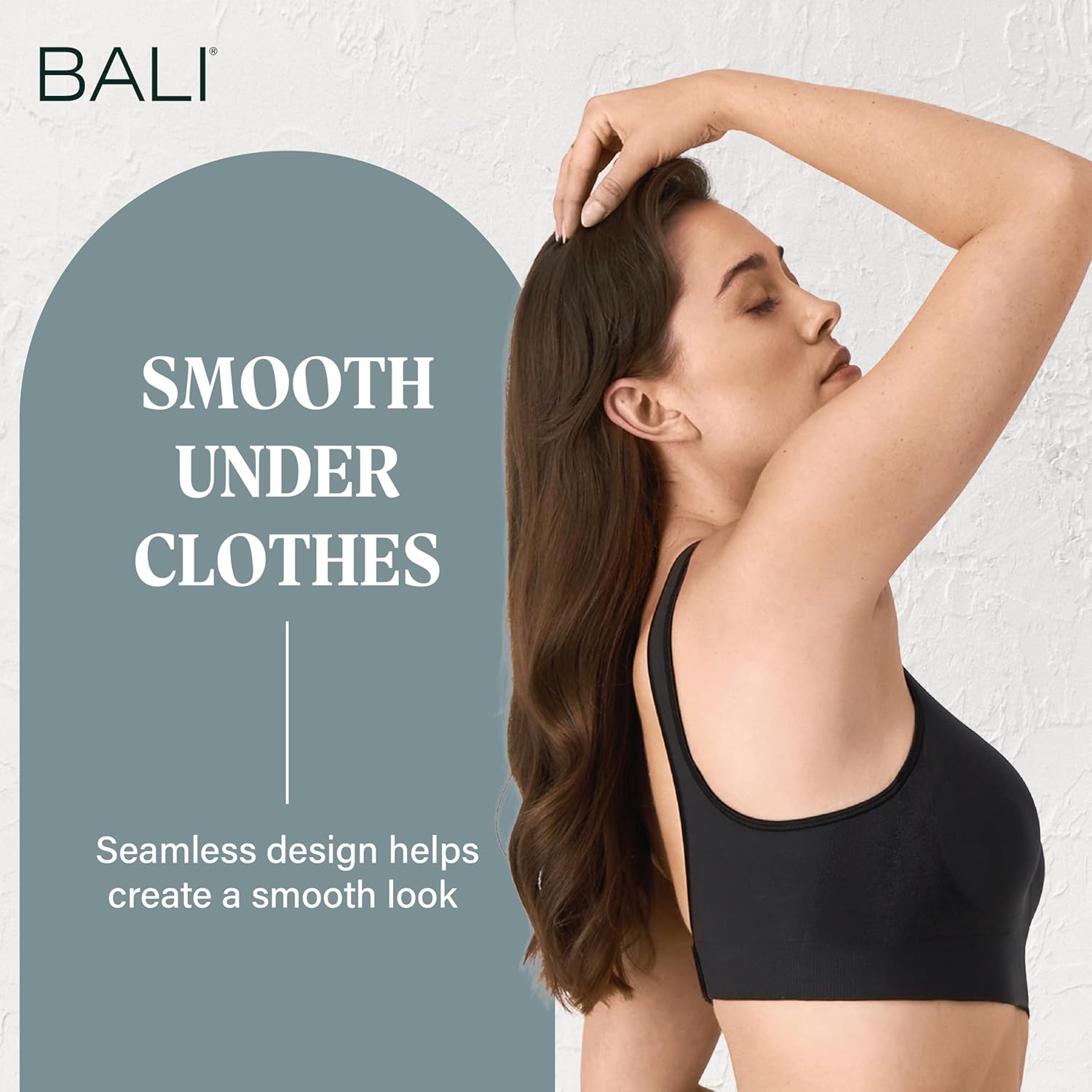 Thumbnail 6 de Bali Comfort Revolution wire-free bra for women (no-seams, full coverage)