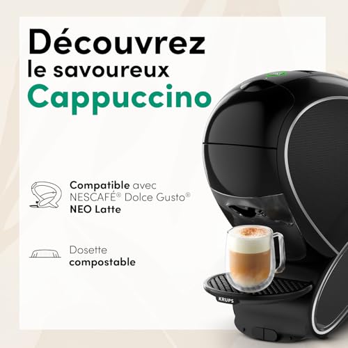 Thumbnail 2 de NESCAFÉ Dolce Gusto NEO Cappuccino – 30 dosettes café et 30 sachets de lait