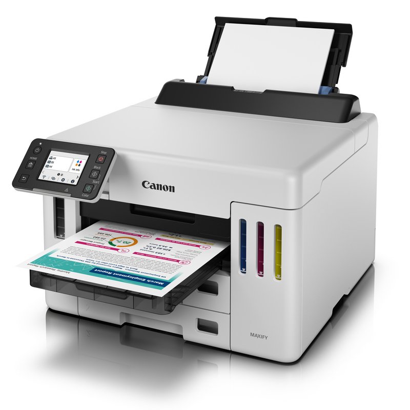 Detalle 2 de Canon MAXIFY GX5550: Impresora Multifunción Color con WiFi y Dúplex