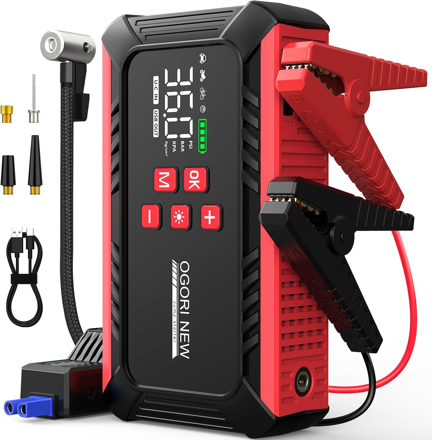 Thumbnail 3 de OGORI NEW Car Jump Starter 8000A 12V Booster