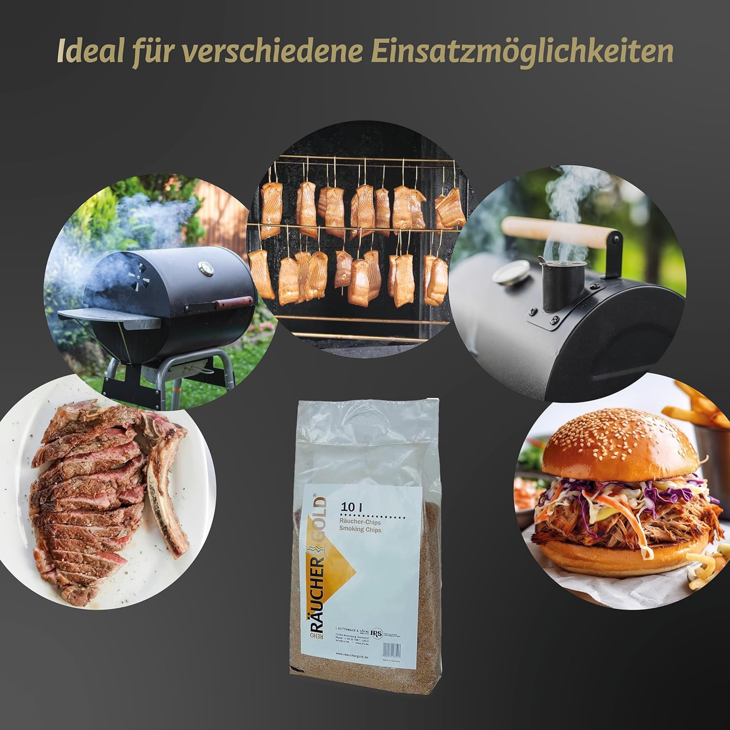 Thumbnail 3 de Räuchergold serrín de haya 10 litros