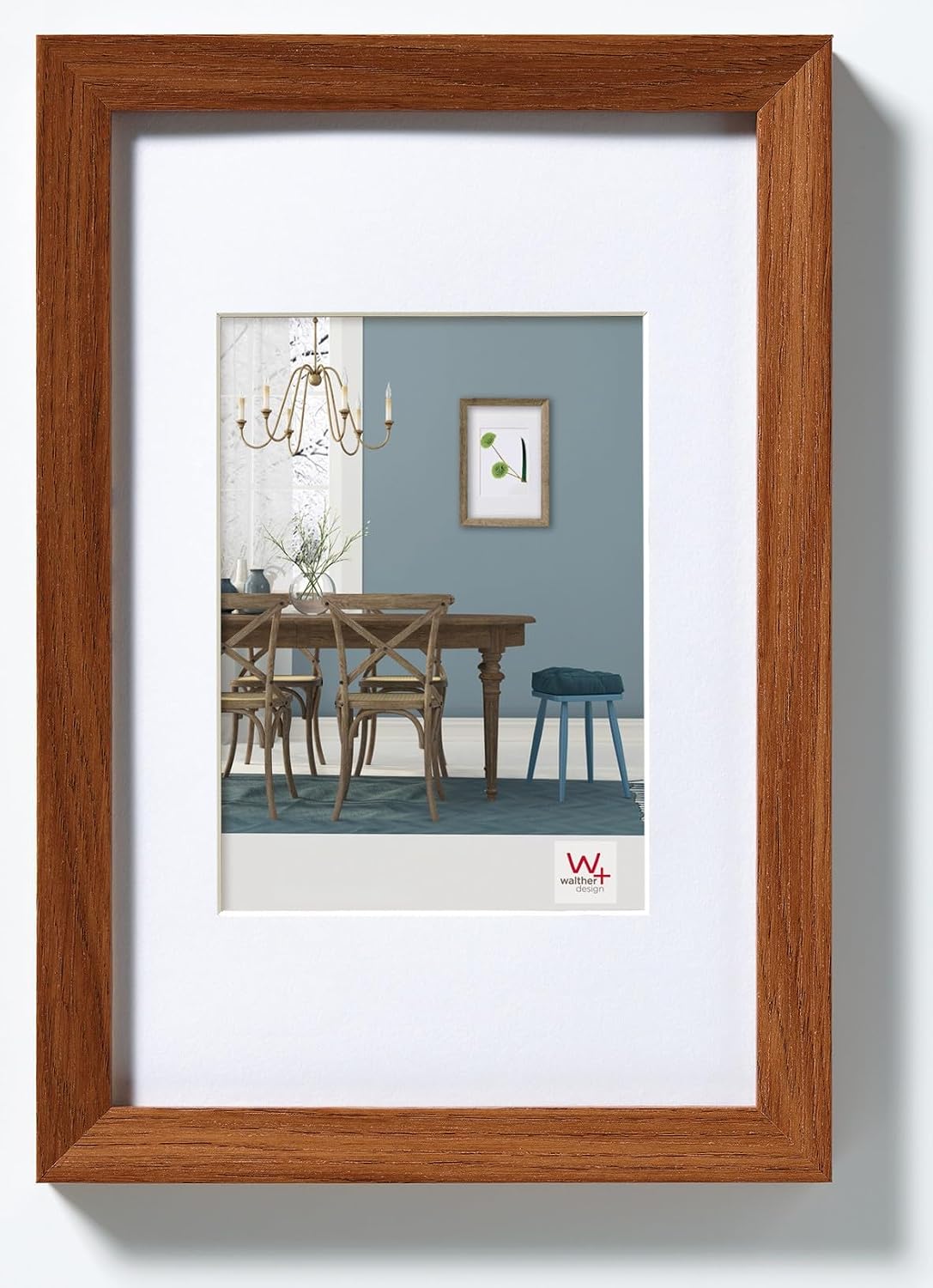 Thumbnail 6 de Cadre Photo Blanc 50 x 60 cm avec Passe-Partout – walther design, Bois Fiorito EF060W