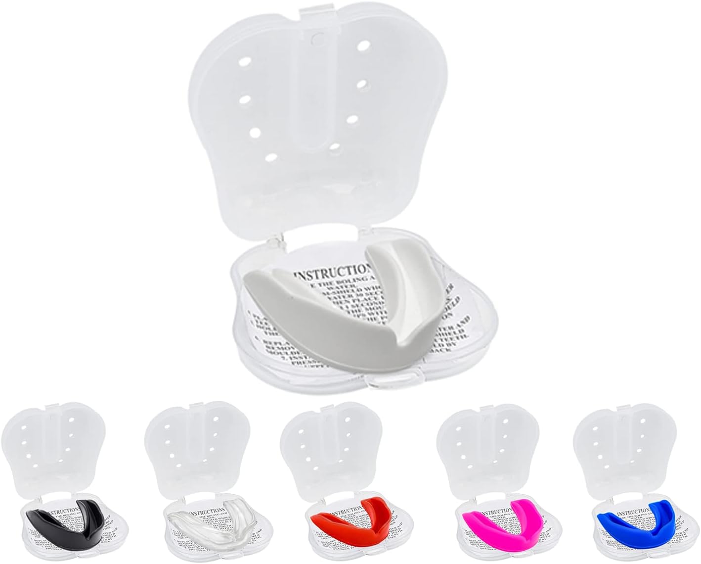 Thumbnail 5 de Mouthguard Slim Fit Junior gum shield (Baby Blue, junior)