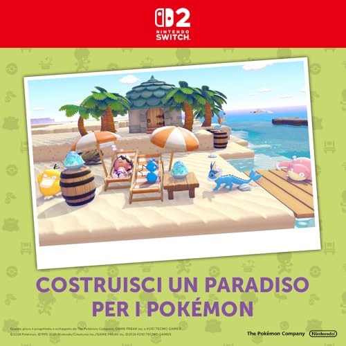 Detalle de Pokémon Pokopia - Nintendo Switch 2 (Ed. Italiana) – ISBN non applicabile, versione su scheda