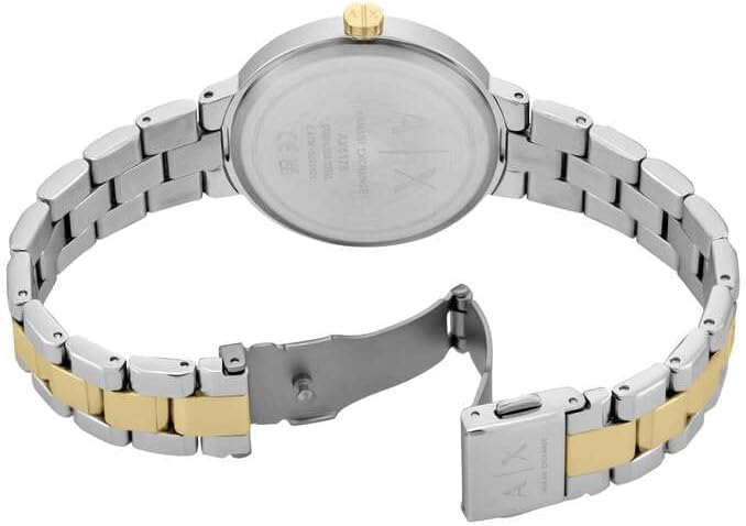Thumbnail 5 de Armani Exchange Damen-Uhr Quarz Zweizeiger mit 36-mm-Gehäuse (Edelstahl- oder Lederarmband)