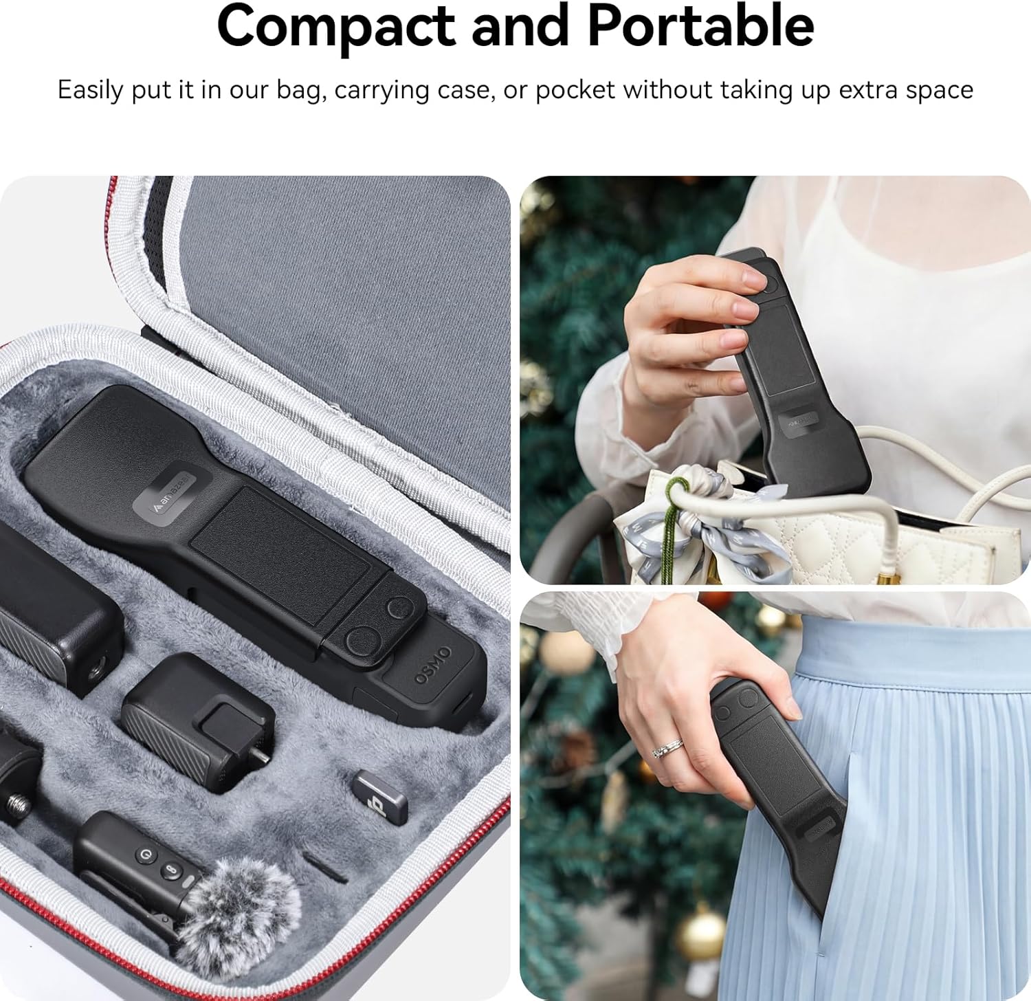 Detalle de Amazear Pocket 3 Schutzhülle für DJI Pocket 3