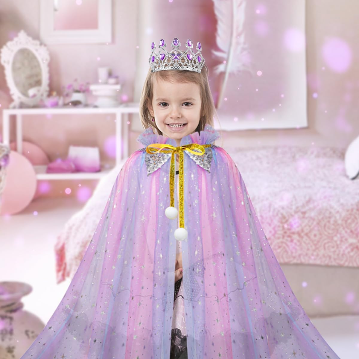 Thumbnail 6 de Meland Princess Cape ages 3-8