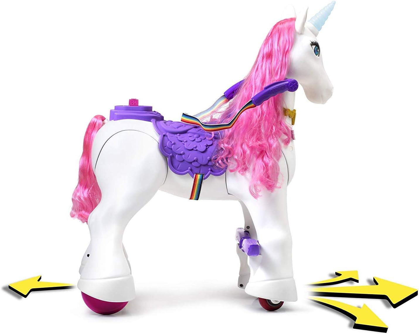 Detalle 2 de FEBER My Lovely Unicorn 12V, Mascota Electrónica, Blanco🦄