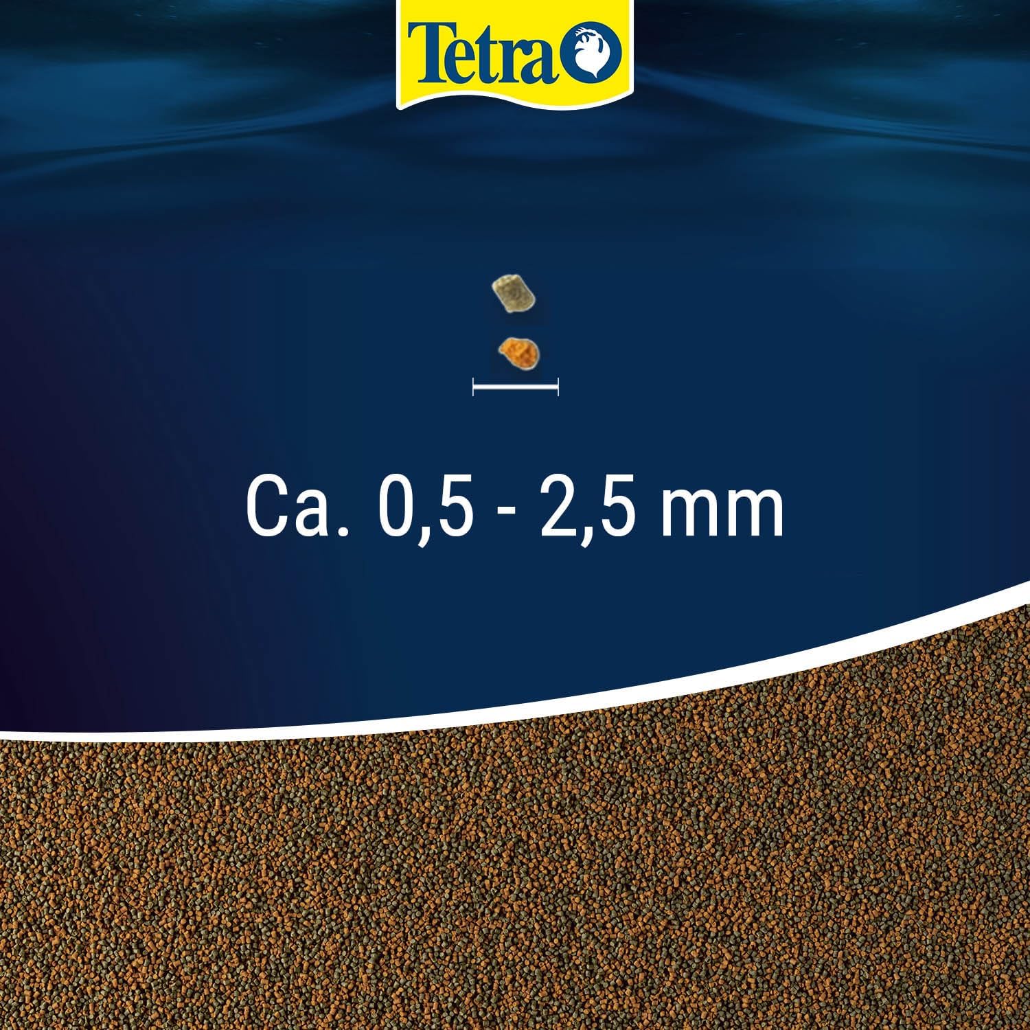 Detalle de Tetra Cichlid Granules – Hauptfutter Mix, 500 ml Dose
