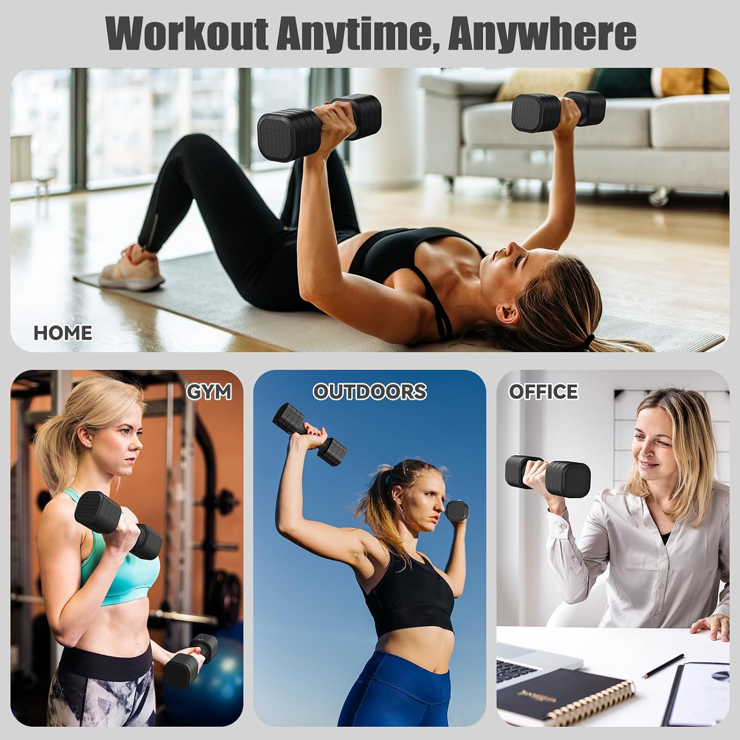 Thumbnail 6 de Sportneer Verstellbare Hanteln Frauen Set – 2er Kurzhantel-Set
