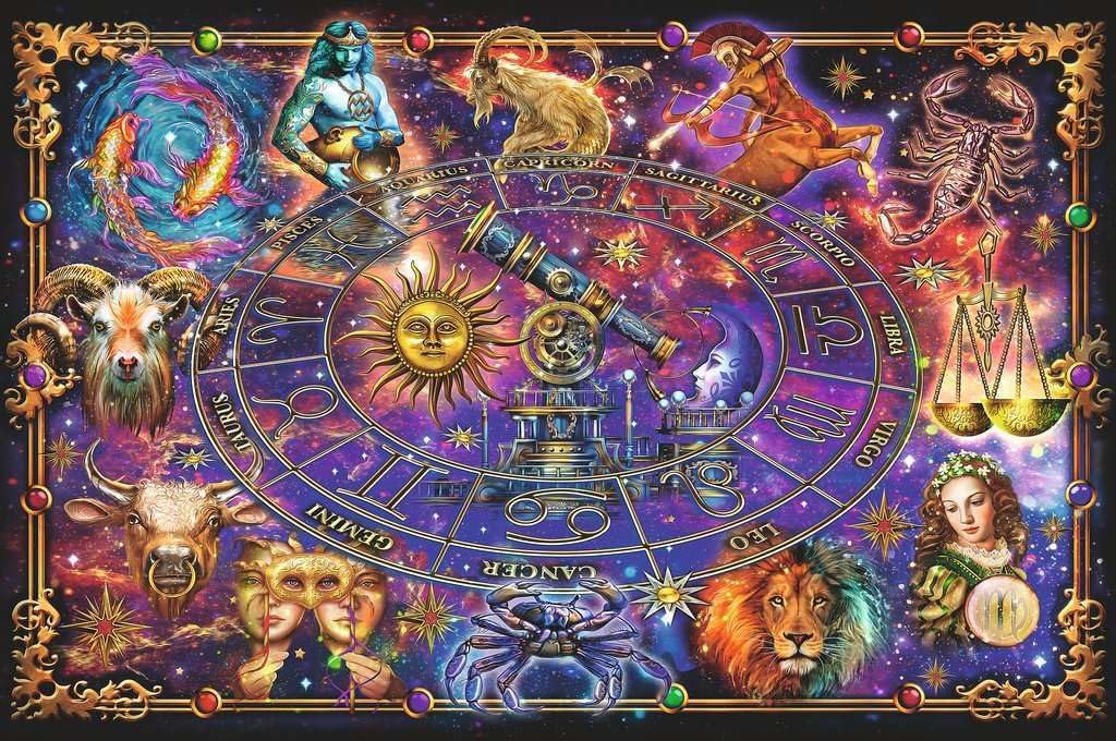 Detalle 2 de Ravensburger Puzzle Zodiaco 3000 pezzi — per adulti 🧩