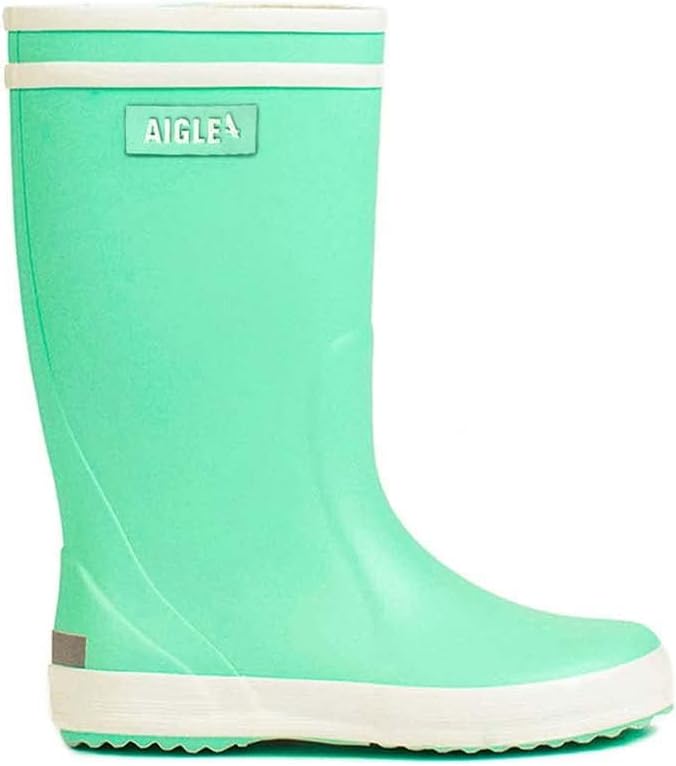 Detalle 2 de Aigle LOLLY POP 2 Bottes Imperméables Enfant – Jaune/Blanc, 25 EU
