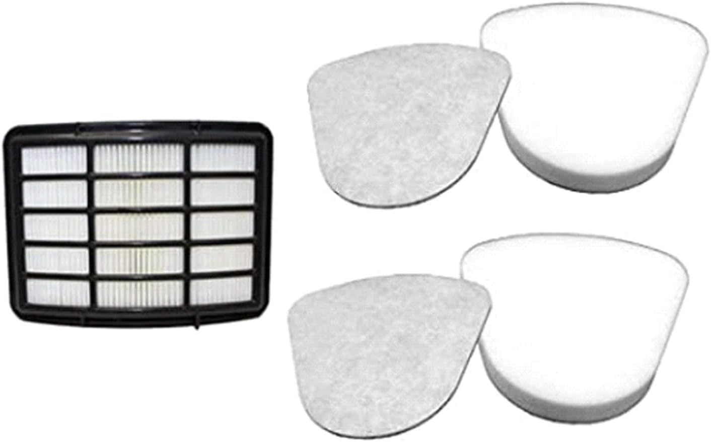 Detalle de Anewise FBA_Shk 350-3 Vacuum Filters for Shark Navigator, Washable HEPA Set
