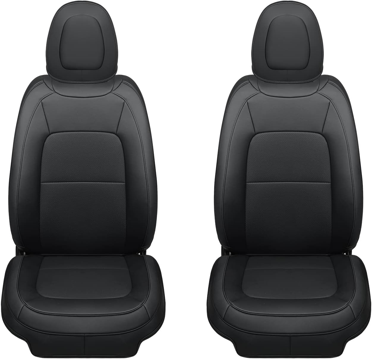 Detalle de Covertopia Front Seat Covers Faux Leather