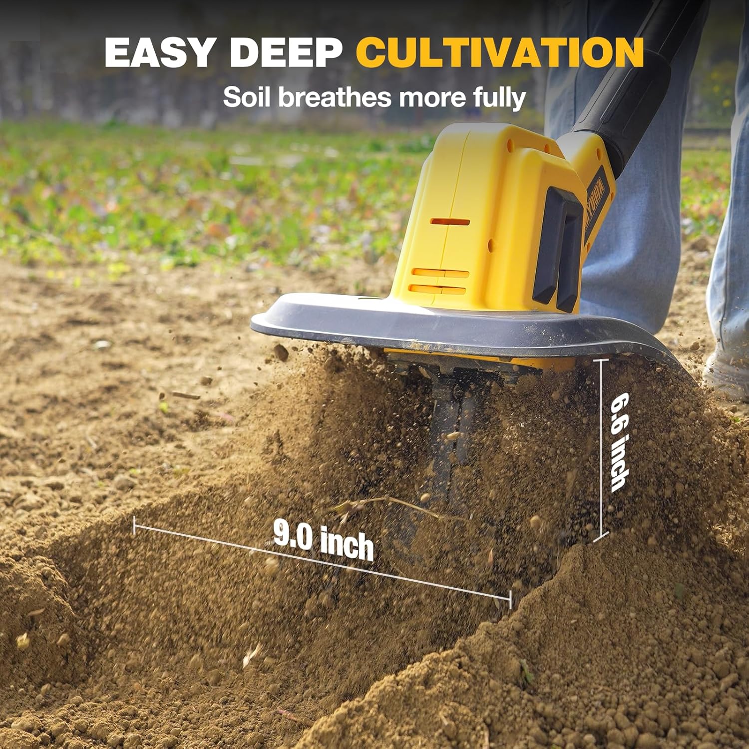 Thumbnail 1 de Alloyman Cordless Tiller Cultivator 20V