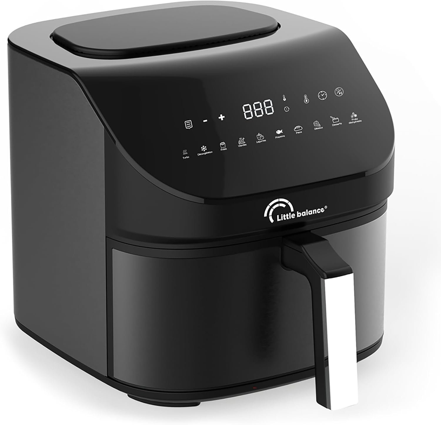 Detalle de LITTLE BALANCE 8704 Crousty Light XL – frytkownica beztłuszczowa 7 l, 1600 W