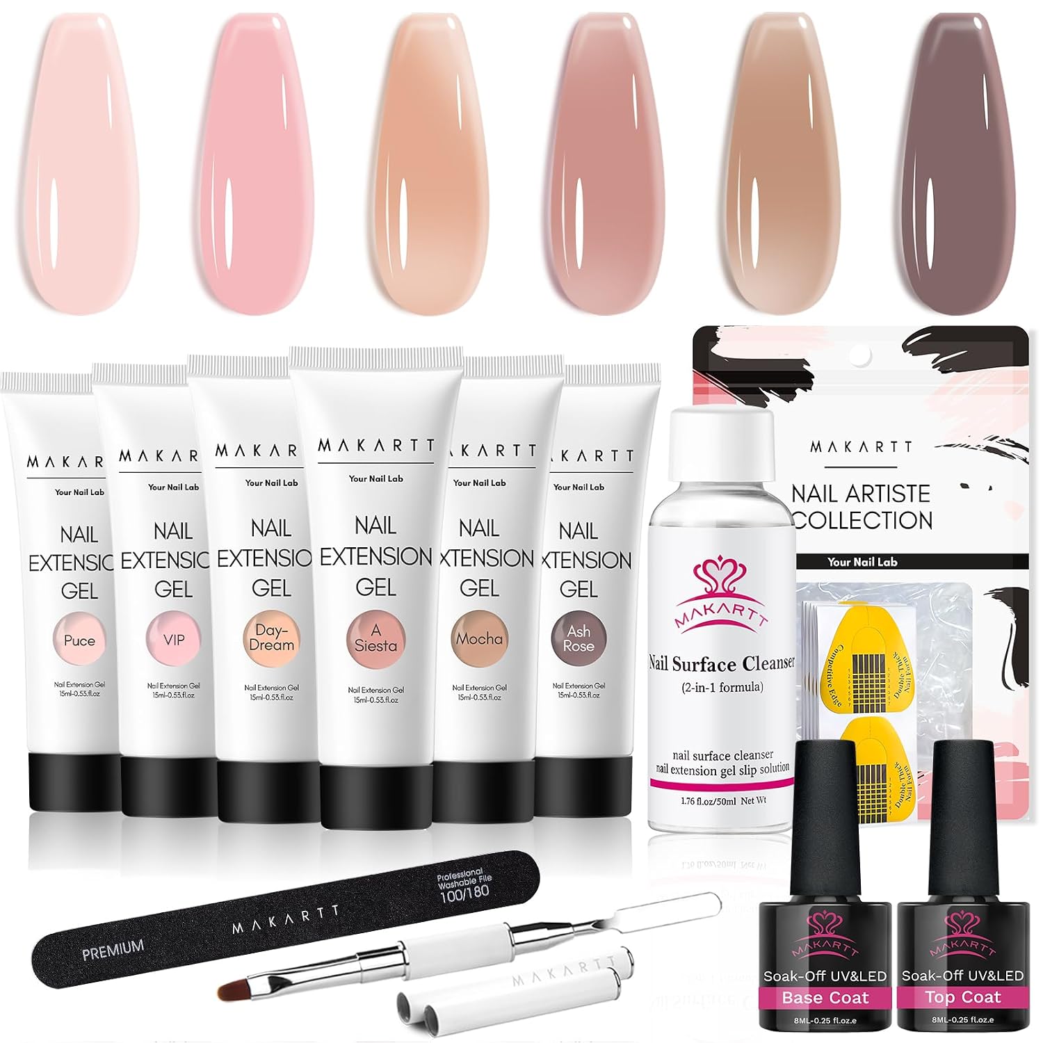 Thumbnail 6 de Makartt Poly Nail Gel Kit, 6-Piece