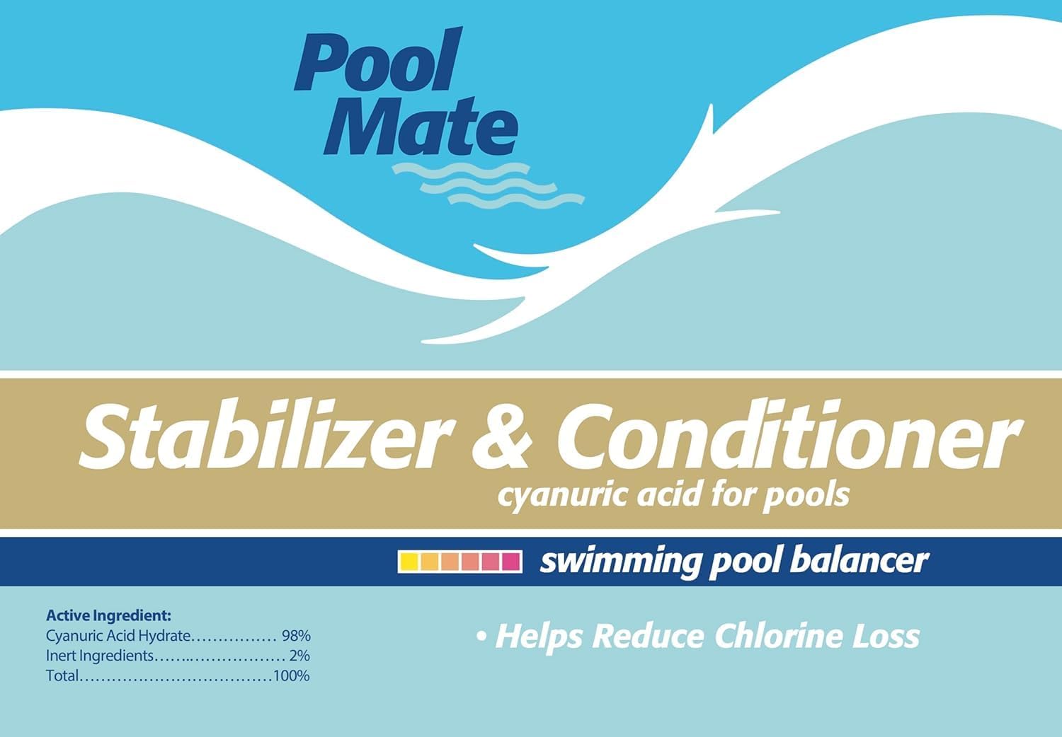 Detalle de Pool Mate Pool Stabilizer 4-Pound