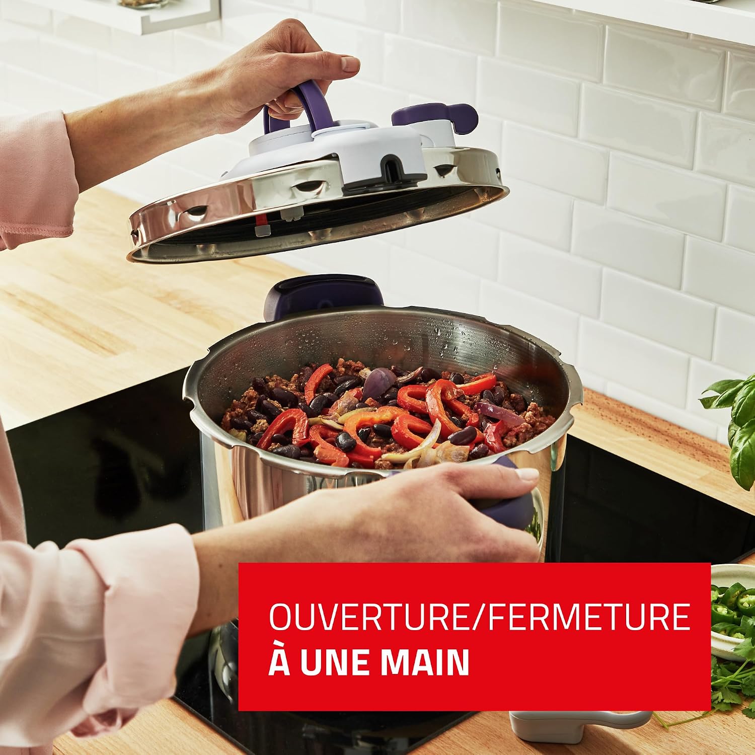 Thumbnail 3 de Seb Clipsominut’ Perfect cocotte-minute 7,5 L autocuiseur ⏳