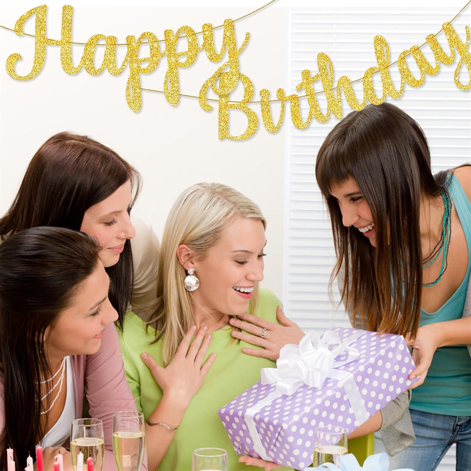 Detalle de Happy Birthday Banner, paper