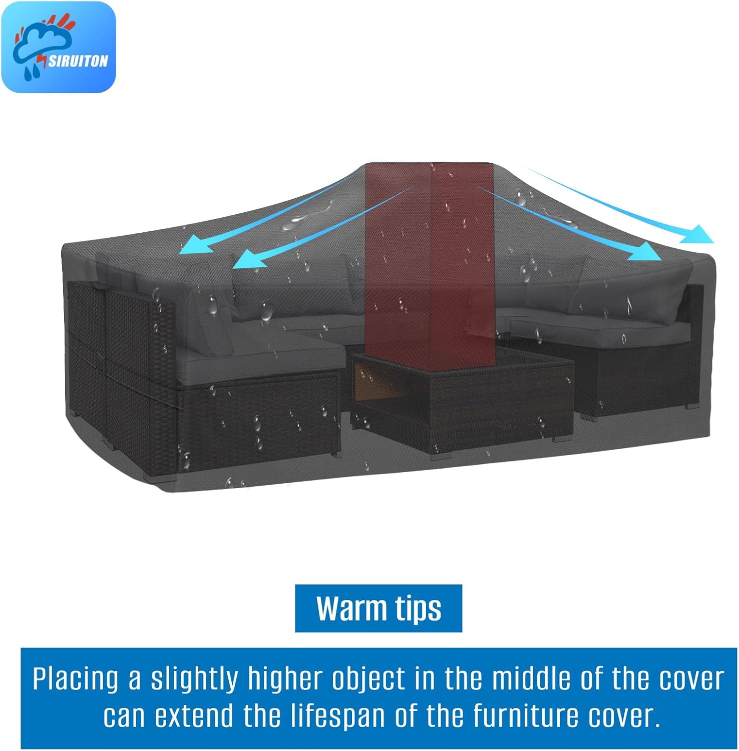 Thumbnail 6 de SIRUITON Garden cover 250 x 90 cm